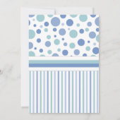 Kikkers en slakken Baby shower Kaart (Achterkant)