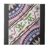 Kikkers en slangen tegeltje (Voorkant)