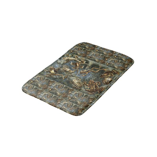  Kikkers en Toads Batrachia van Ernst Haeckel Badmat (Gekanteld)