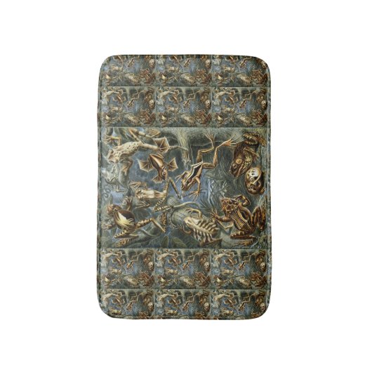  Kikkers en Toads Batrachia van Ernst Haeckel Badmat (Voorkant Verticaal)