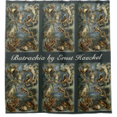 Kikkers en Toads Batrachia van Ernst Haeckel Douchegordijn (Voorkant)