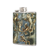 Kikkers en Toads Batrachia van Ernst Haeckel Heupfles (Links)