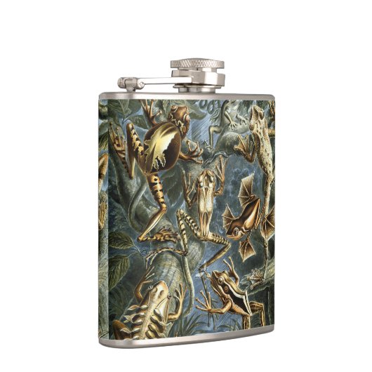  Kikkers en Toads Batrachia van Ernst Haeckel Heupfles (Rechts)