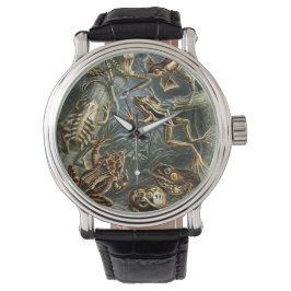  Kikkers en Toads Batrachia van Ernst Haeckel Horloge