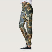 Kikkers en Toads Batrachia van Ernst Haeckel Leggings (Links)