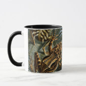 Kikkers en Toads Batrachia van Ernst Haeckel Mok (Links)