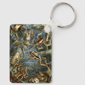  Kikkers en Toads Batrachia van Ernst Haeckel Sleutelhanger (Achterkant)
