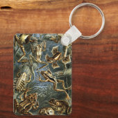  Kikkers en Toads Batrachia van Ernst Haeckel Sleutelhanger (Achterkant)