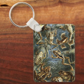  Kikkers en Toads Batrachia van Ernst Haeckel Sleutelhanger (Voorkant)