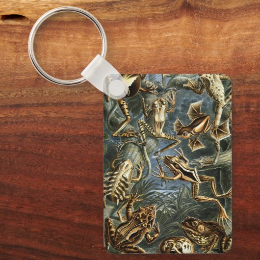  Kikkers en Toads Batrachia van Ernst Haeckel Sleutelhanger (Voorkant)