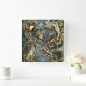  Kikkers en Toads Batrachia van Ernst Haeckel Vierkante Klok (Huis)