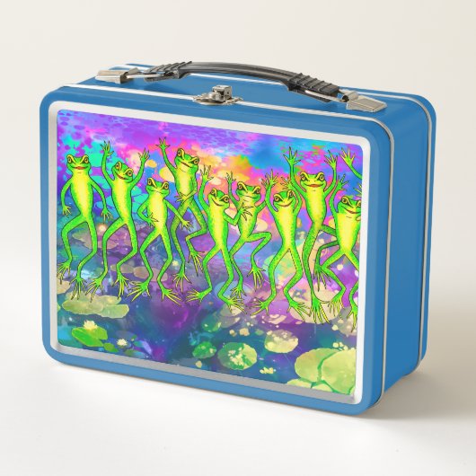 Kikkers en vis Lunchbox (Voorkant)