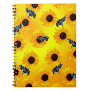 Kikkers en zonnebloemen, Notitieboek