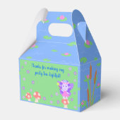 Kikkers & Fairies Tea Party Dank u Favor Box Bedankdoosjes (Voorkant Zijde)