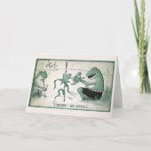  kikkers feliciteren wenskaart kaart (Voorkant)