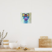 Kikkers Fijne Kunst PopArt Poster (Keuken)