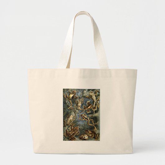 Kikkers Grote Tote Bag (Voorkant)