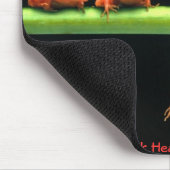 Kikkers, hangen daar vrijdag komt, donkere hea.. muismat (Hoek)