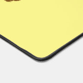 Kikkers heersen grappige groene kikkervis-cartoon bureaumat (Hoek)