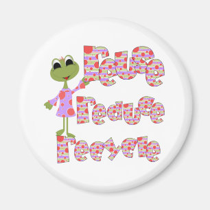 Kikkers Hergebruik Reduce Recyclen Magneet