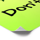 Kikkers in de liefde zijn geen hap Poster (Hoek)