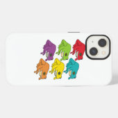 Kikkers iPhone Hoesje (Achterkant horizontaal)