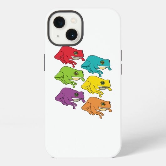 Kikkers iPhone Hoesje (Achterkant)