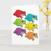 Kikkers Kaart (Gele Bloem)