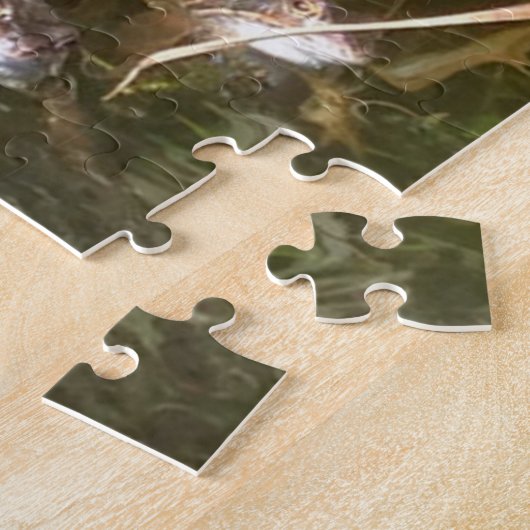 Kikkers, kikkers en meer kikkers legpuzzel (Zijkant)