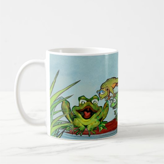 Kikkers Koffiemok (Links)