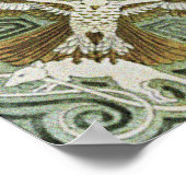 Kikkers, libellen, vliegende vissen, vlieger en ra poster (Hoek)