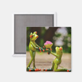 Kikkers liefhebbers magneet (Voorkant / Achterkant)