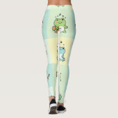 Kikkers met Kleine Hobbys Leggings (Achterkant)