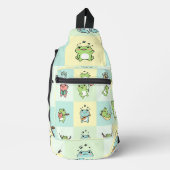 Kikkers met Kleine Hobbys Sling Bag (Voorkant)