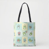 Kikkers met Kleine Hobbys Tote Bag (Voorkant)