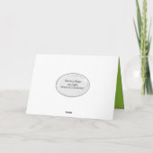 Kikkers op Lily Pad Birthday Kaart (Achterkant)