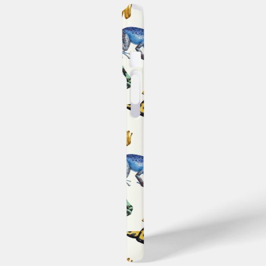 Kikkers op natuurlijk wit Case-Mate iPhone case (Achterkant / Links)