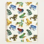 Kikkers op natuurlijk wit planner (Voorkant)