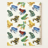 Kikkers op natuurlijk wit planner (Achterkant)