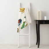 Kikkers op natuurlijk wit sherpa deken (In situ)