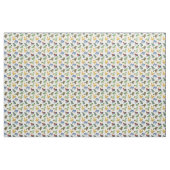 Kikkers op natuurlijk wit stof (Yard (91,4 cm))