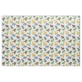 Kikkers op natuurlijk wit stof (Fat Quarter)