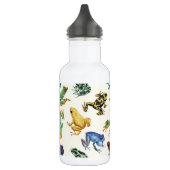 Kikkers op natuurlijk wit waterfles (Links)