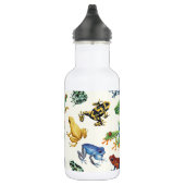 Kikkers op natuurlijk wit waterfles (Rechts)