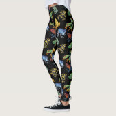 Kikkers op zwart leggings (Links)