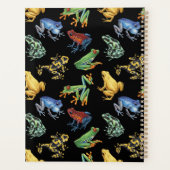 Kikkers op zwart planner (Achterkant)