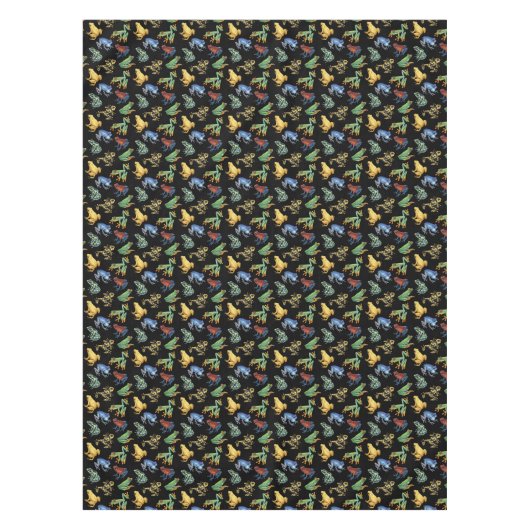 Kikkers op zwart tafelkleed (Voorkant)