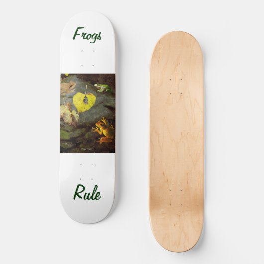 Kikkers Regel Skateboard (Voorkant)