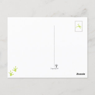 Kikkers Ribiting Personality Briefkaart