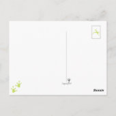 Kikkers Ribiting Personality Briefkaart (Achterkant)